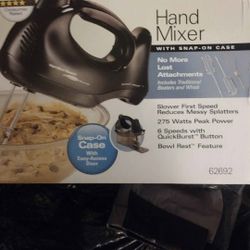 New Hand mixer
