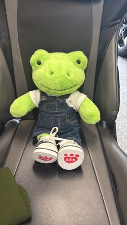 Frog plush