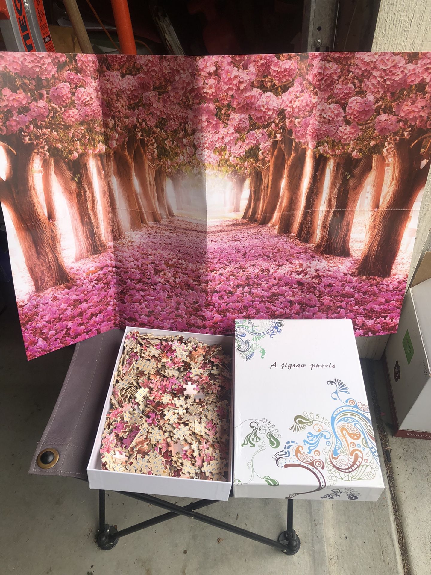 Authentic Puzzle From Japan (Cherry Blossoms)