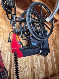 The Hoya was never used wheelchair slightly used shower chair slightly used