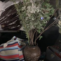 Fake Plants with Vase Originally Paid Over 30