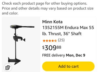 Minn kota Endura 55 lb