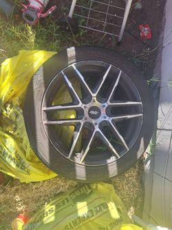 AVE Aftermarket Wheel with Tire