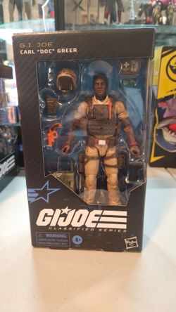 Hasbro G.I GI Joe Classified Series #122 Carl Doc Greer