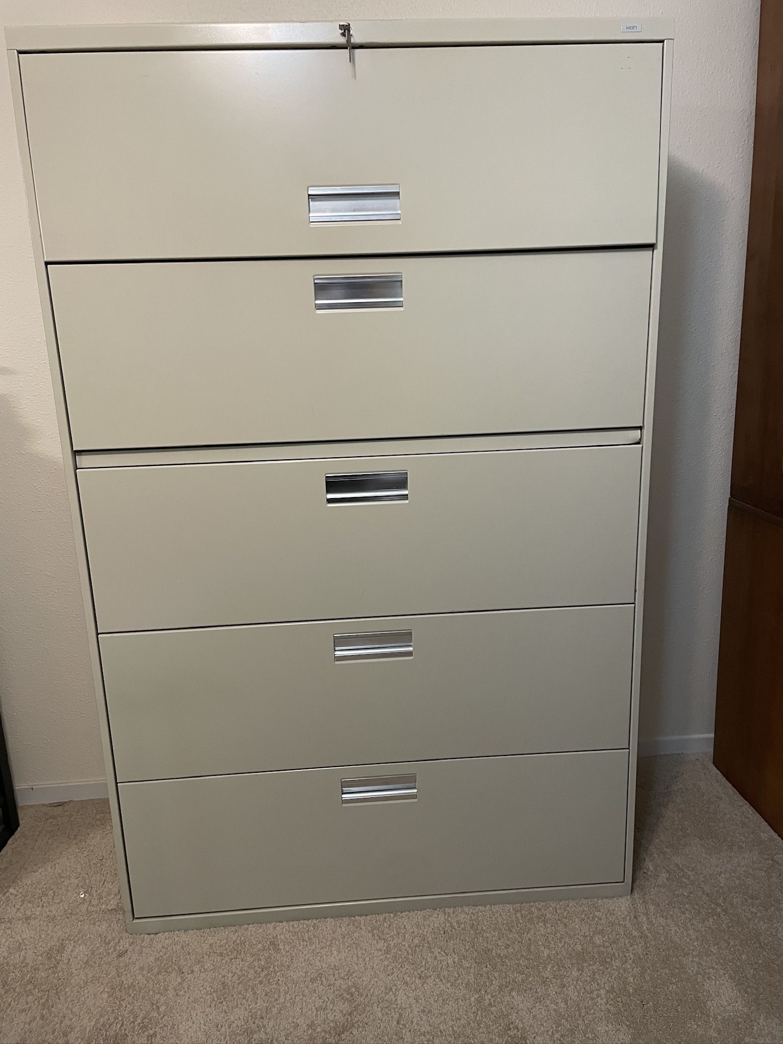 HON H695.L.L 5 Drawer Lateral File Cabinet