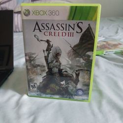 Assassin's Creed III **GOOD AS NEW**
