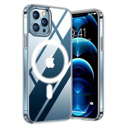Apple iPhone 15  Pro Max Clear transparent Case Slim Plating Magnetic Cover Lot Of 20 Pieces