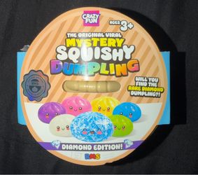 Crazy Fun RMS The Original Viral Mystery Squishy Dumpling Diamond Edition Squeeze Toy New