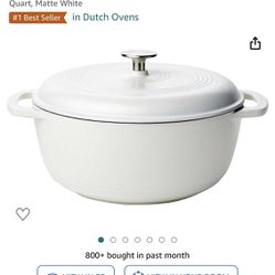 Large 7.3 Quart Dutch Oven Cooking Pot Very High Quality Well Made 