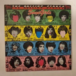 The ROLLING STONES Some Girls Vinyl Record Album BANNED COVER 1978 Great Cond.