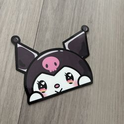 Kuromi car decal