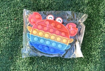 Crab Pop It Fidget Toy