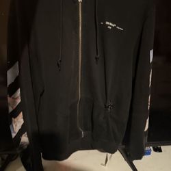 Off white Zip Up