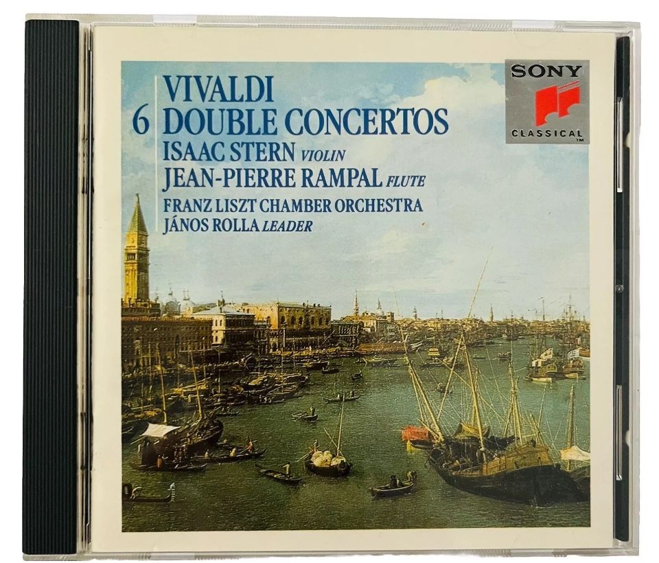 Vivaldi: 6 Double Concertos by Stern, Rampal, Franz Liszt CO, Rolla (CD, 1991)