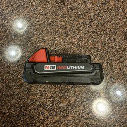 Milwaukee M18 battery red lithium ion 