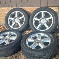 6 Lug Nuts Chrome LTZ Rim Size 20 s