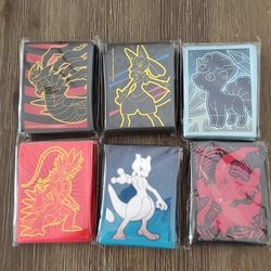 Pokemon ETB Sleeve Packs 6 Different Series