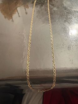 14k mariner style chain