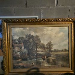 Vintage wall painting