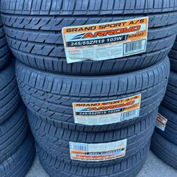 245/55ZR19 Set Of 4 Arroyo New Tires 
