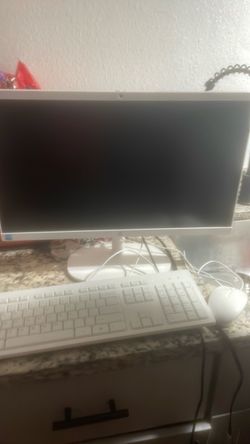 HP All-in-One Desktop Computer with Keyboard and Mouse
