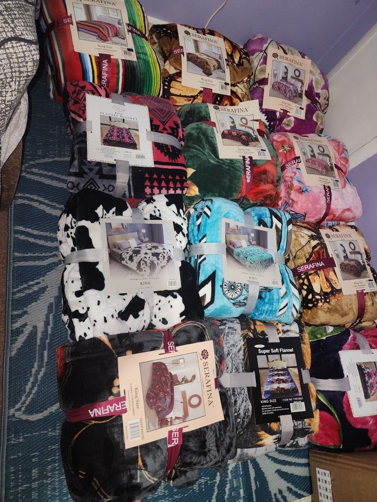 blankets and more from $40 to 70 