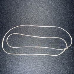 Silver Chain 27inch