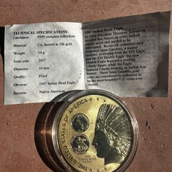 1907 Indian Head Eagle