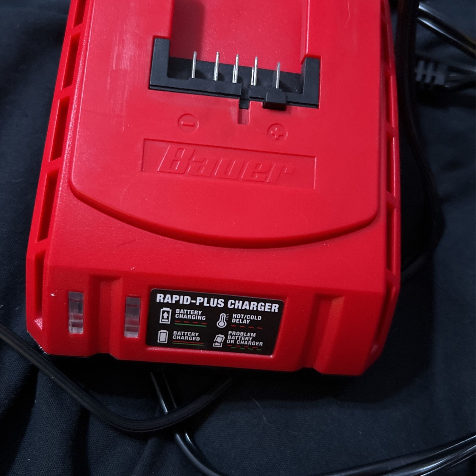 Bauer 20v Rapid Battery Charger