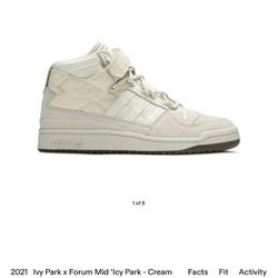 Blue Ivy Park x Forum Mid 'Icy Park - Cream 