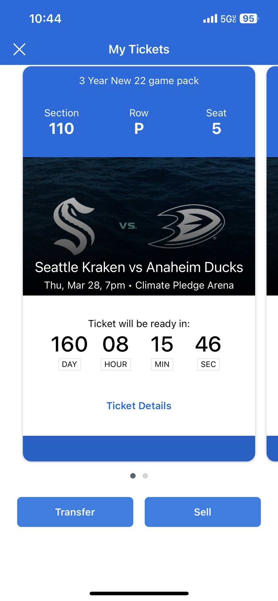 Kraken ducks $65