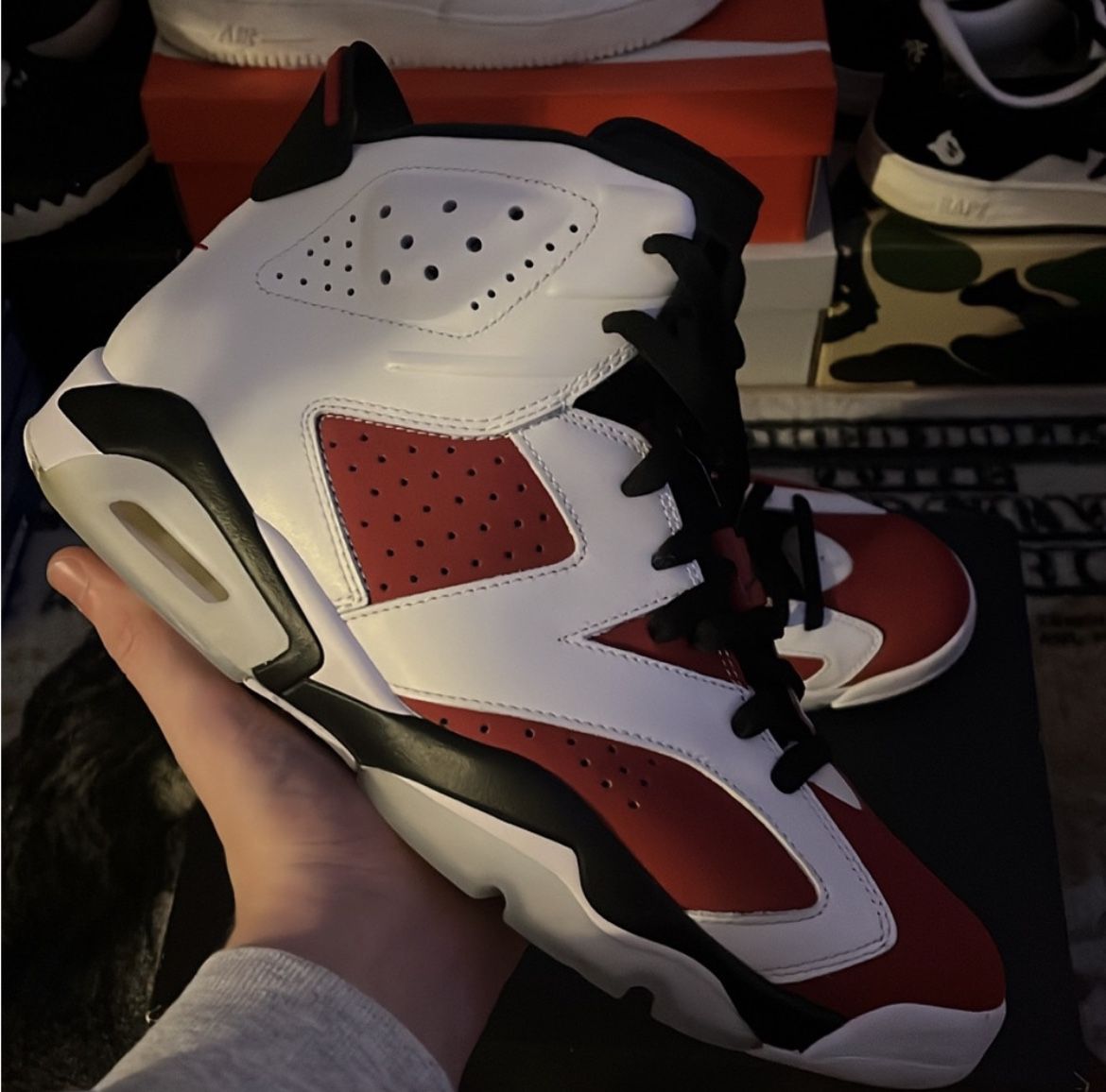 Jordan 6 Carmine Size 11