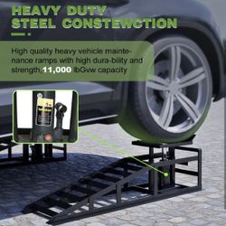 Hydraulic Car Ramps 11000 Lbs Capacity