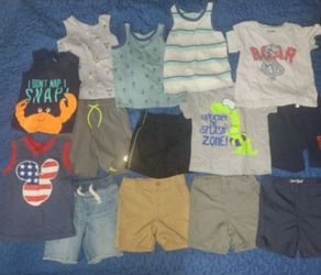 Toddler Boys cat and jack shorts shirts tank tops Clothes Size 2t Clothing Shorts Shirts Tanks Ropa De Nino camisas chor 2t
