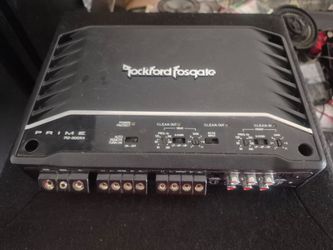 Rockford fosgate four channel amp