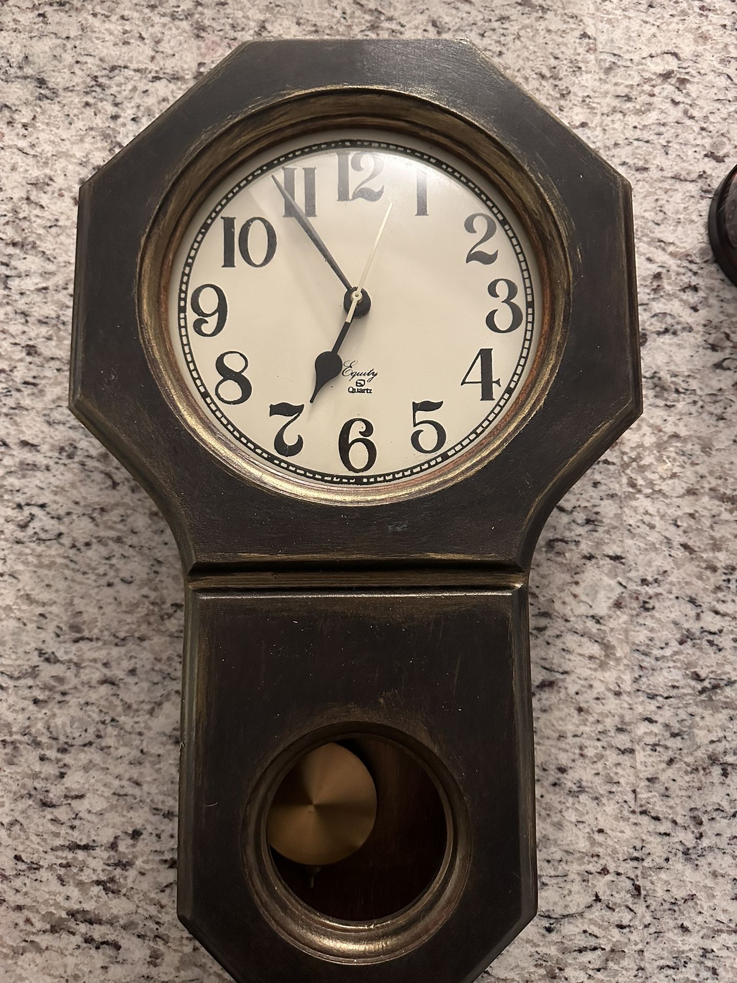 Vintage Wall Clock - Works Well!
