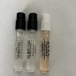 3 Samples Of Designer Fragrances 