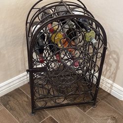 Metal Wine Rack
