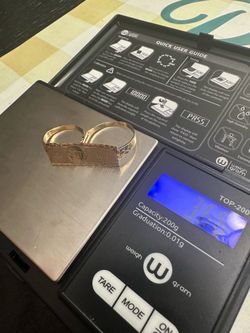 10k $100 dollar bill double ring
