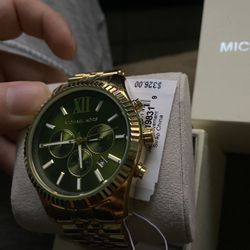 Michael Kors Men’s Gold Watch 