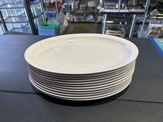 One Dozen 13 Inch Melamine Dinner Platter 