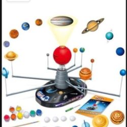 NEW Premium Solar System Model Kit STEM Experiment Exploratory Skill Retail Price $55 + Tax