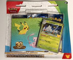 Pokémon TCG 30th Celebration Tech Sticker Collection Alolan Exeggutor