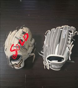 Softball gloves