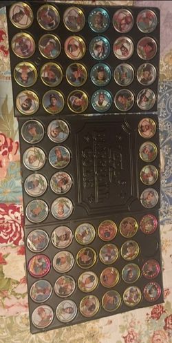 Topps baseball coins