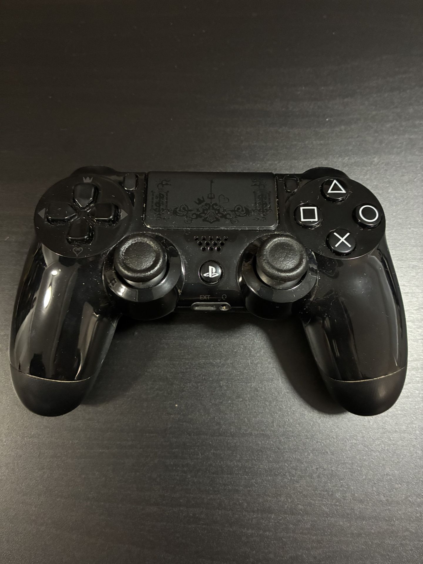 For Parts - Black Sony PlayStation 4 DualShock 4 Wireless Controller - Kingdom Hearts III Edition (2019)