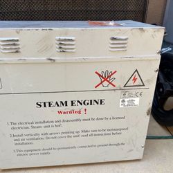 Steam bath generator 
