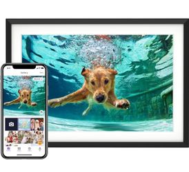 10.1'' Digital Picture Frame with 32GB Storage, Digital Photo Frame with 1280x800 IPS Touch Screen