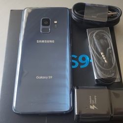 Samsung Galaxy S9  , Unlocked  for all Company Carrier ,  Excellent Condition Like New 