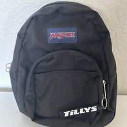 Black Jansport Mini Backpack Unisex